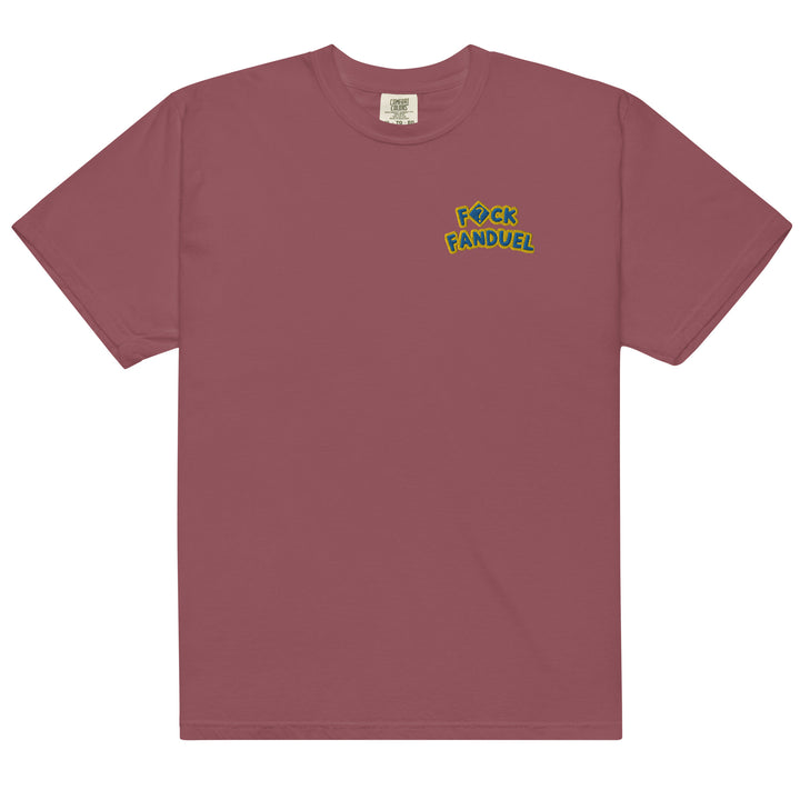 F*ck FanDuel T-Shirt (Blue/Yellow Font)