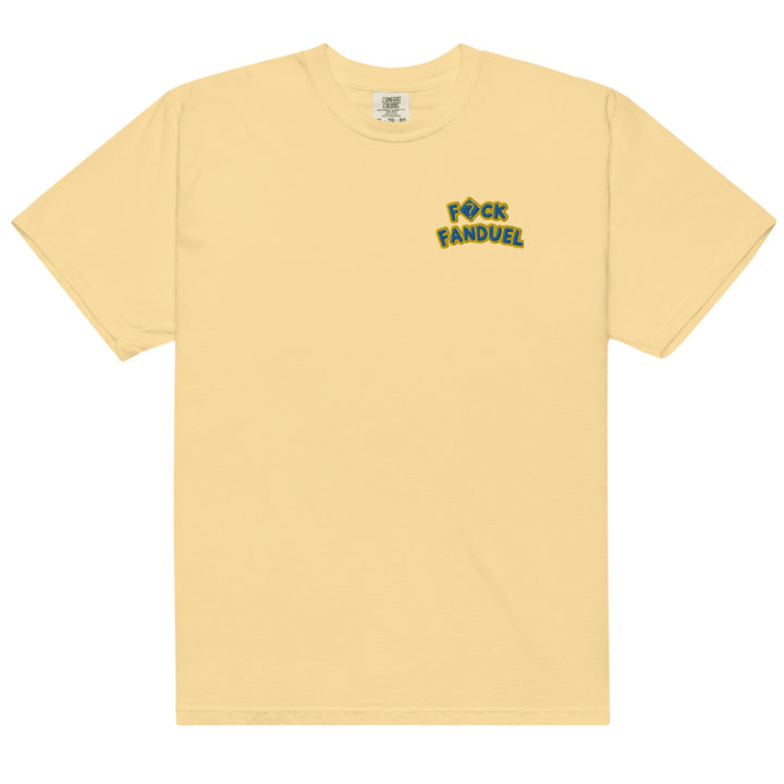 F*ck FanDuel T-Shirt (Blue/Yellow Font)