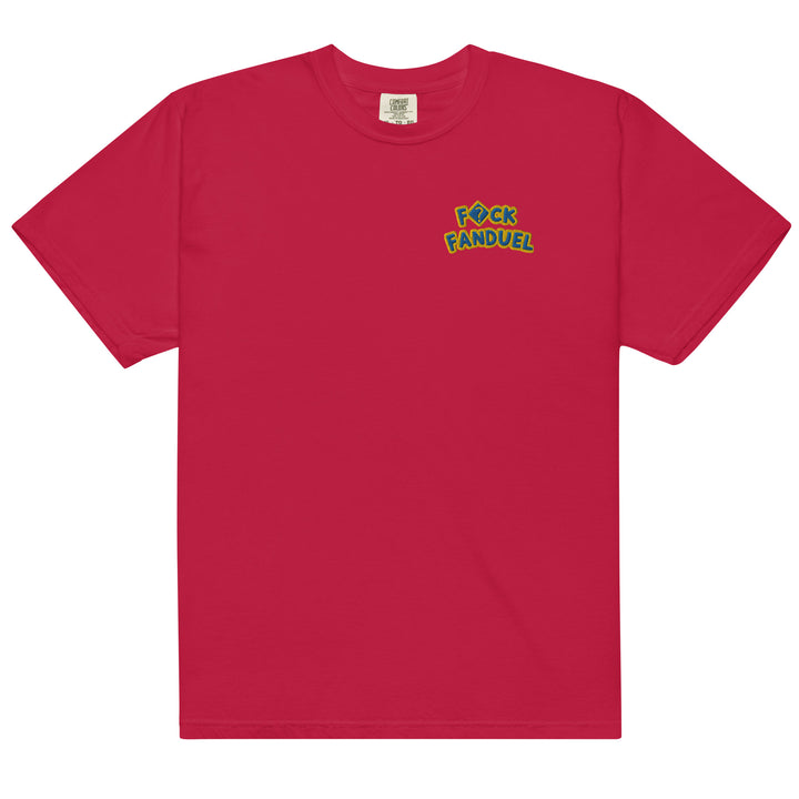 F*ck FanDuel T-Shirt (Blue/Yellow Font)
