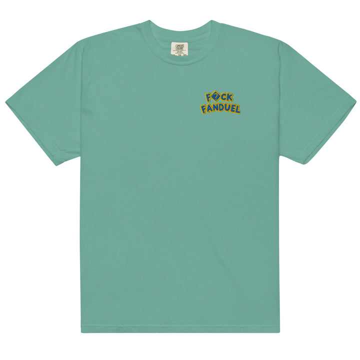 F*ck FanDuel T-Shirt (Blue/Yellow Font)