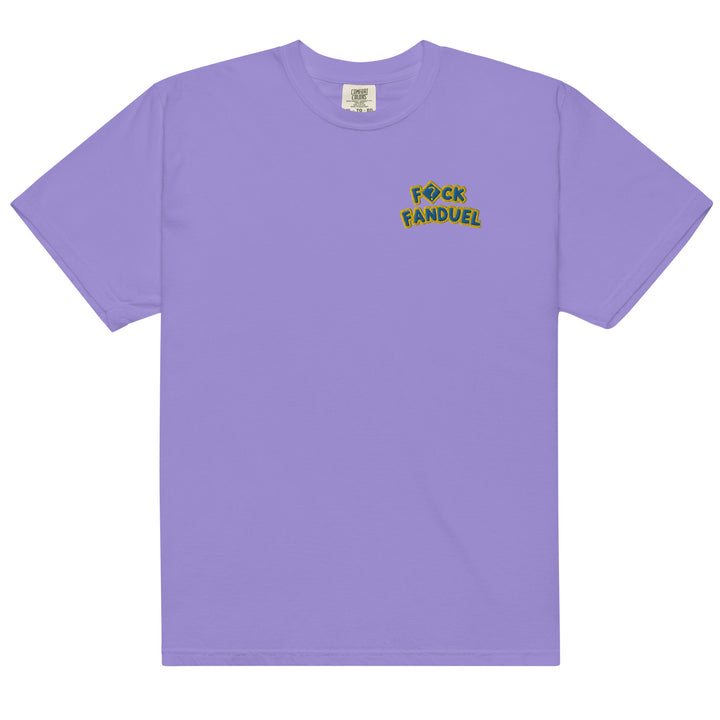F*ck FanDuel T-Shirt (Blue/Yellow Font)