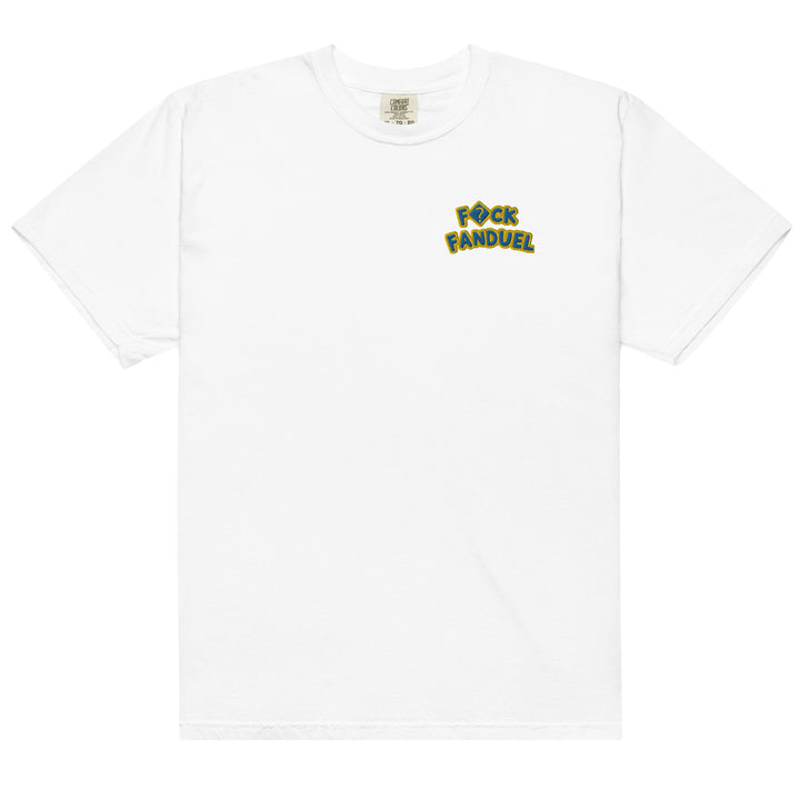 F*ck FanDuel T-Shirt (Blue/Yellow Font)