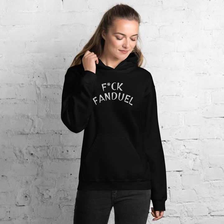 F*CK FANDUEL HOODIE (WHITE FONT)