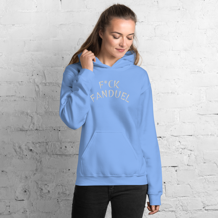 F*CK FANDUEL HOODIE (WHITE FONT)