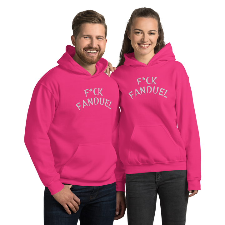 F*CK FANDUEL HOODIE (WHITE FONT)
