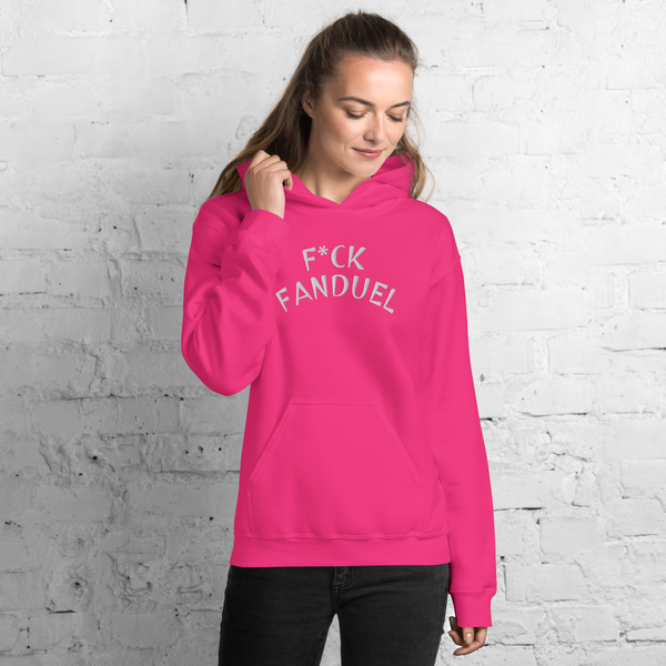 F*CK FANDUEL HOODIE (WHITE FONT)