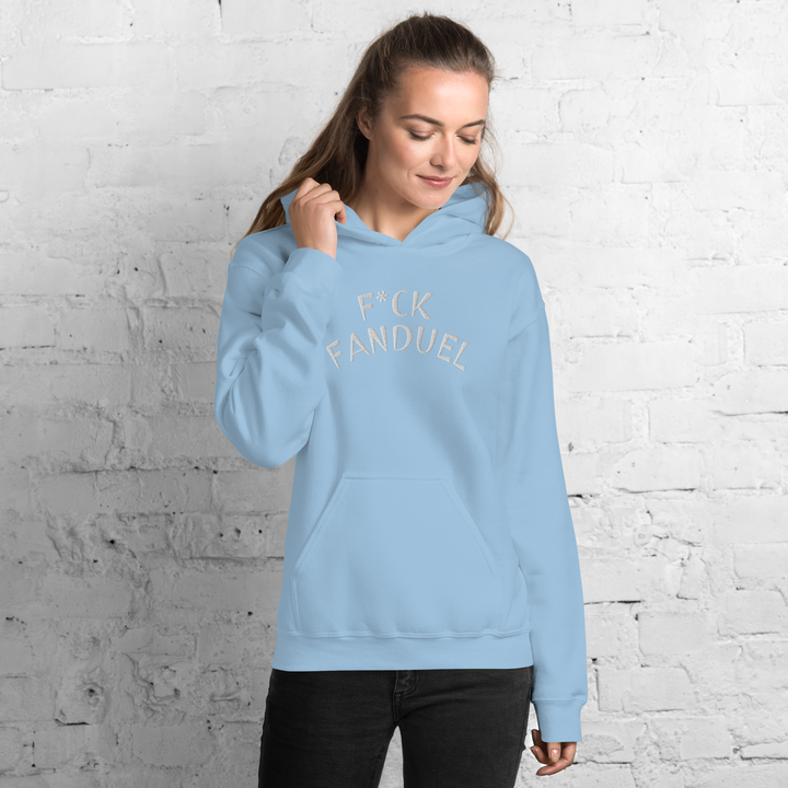 F*CK FANDUEL HOODIE (WHITE FONT)