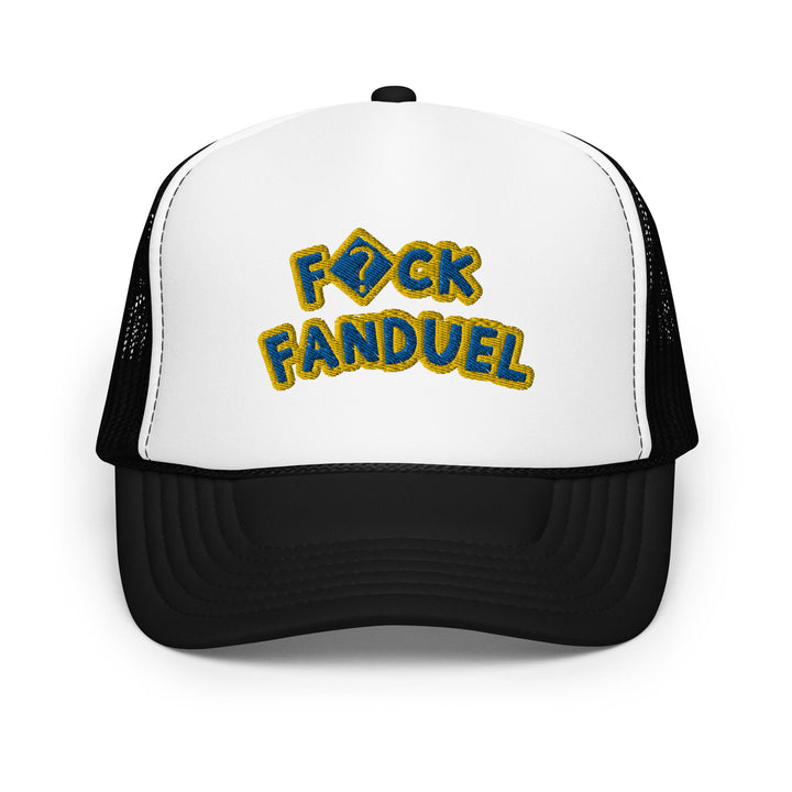 F*ck FanDuel Trucker (Blue/Yellow Font)