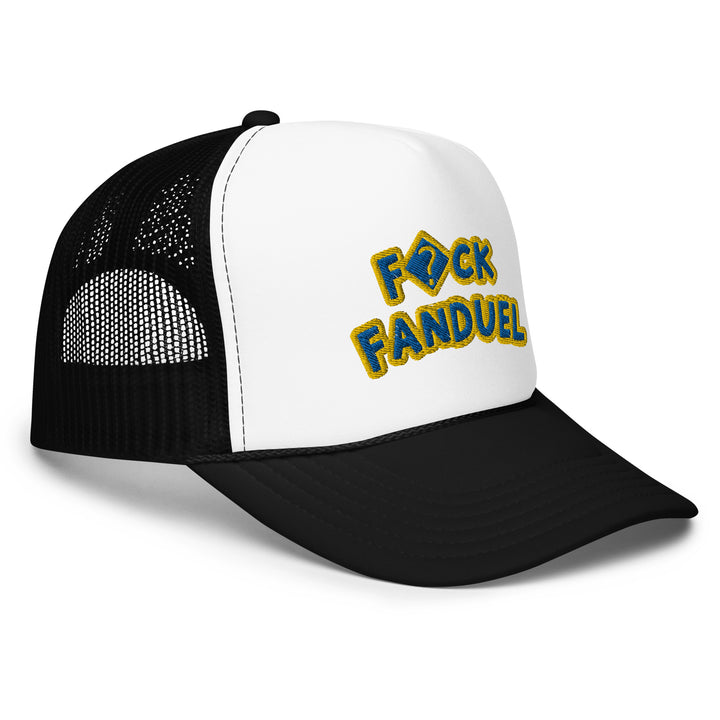 F*ck FanDuel Trucker (Blue/Yellow Font)