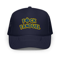F*ck FanDuel Trucker (Blue/Yellow Font)