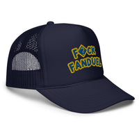 F*ck FanDuel Trucker (Blue/Yellow Font)