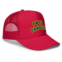 F*ck FanDuel Trucker (Blue/Yellow Font)