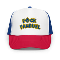 F*ck FanDuel Trucker (Blue/Yellow Font)
