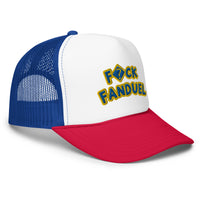 F*ck FanDuel Trucker (Blue/Yellow Font)