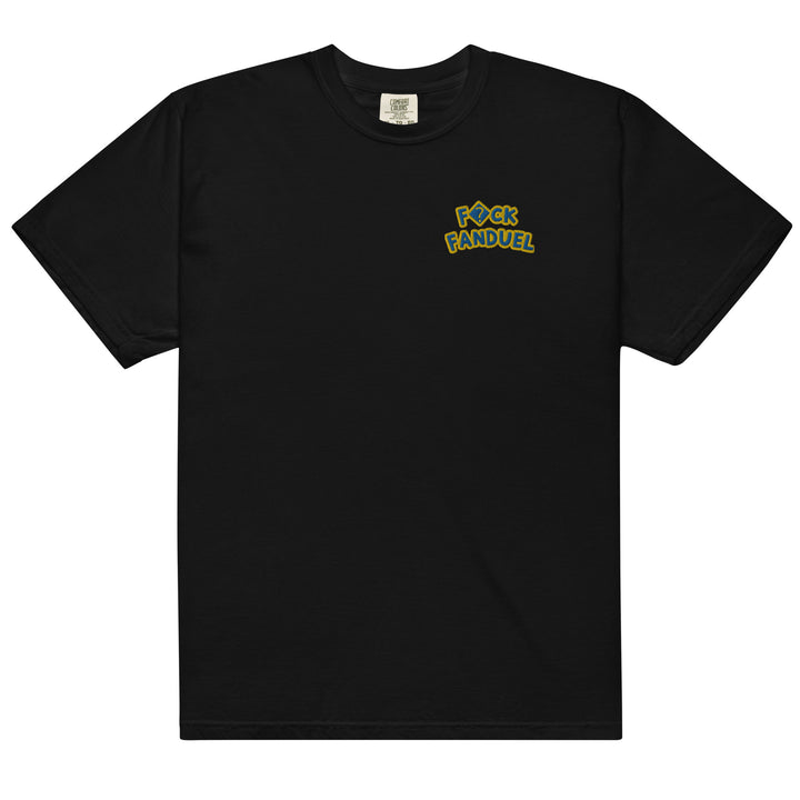 F*ck FanDuel T-Shirt (Blue/Yellow Font)