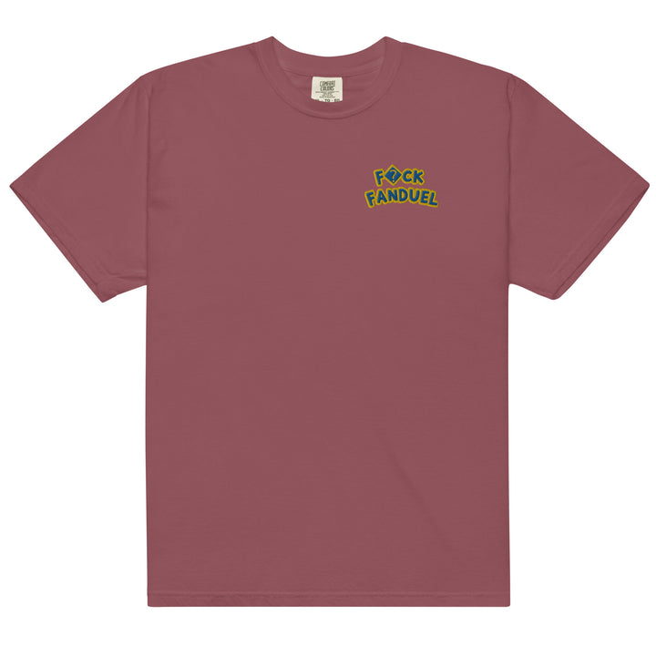 F*ck FanDuel T-Shirt (Blue/Yellow Font)