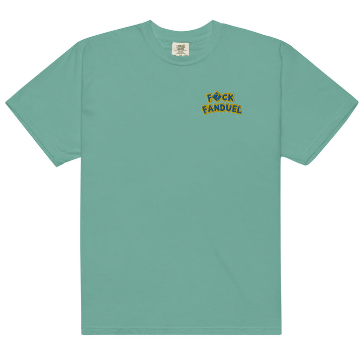 F*ck FanDuel T-Shirt (Blue/Yellow Font)