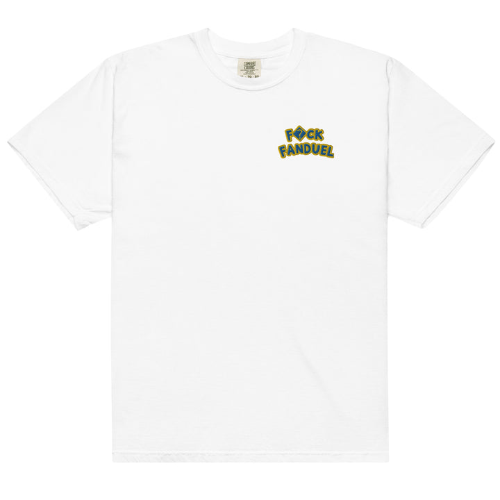 F*ck FanDuel T-Shirt (Blue/Yellow Font)